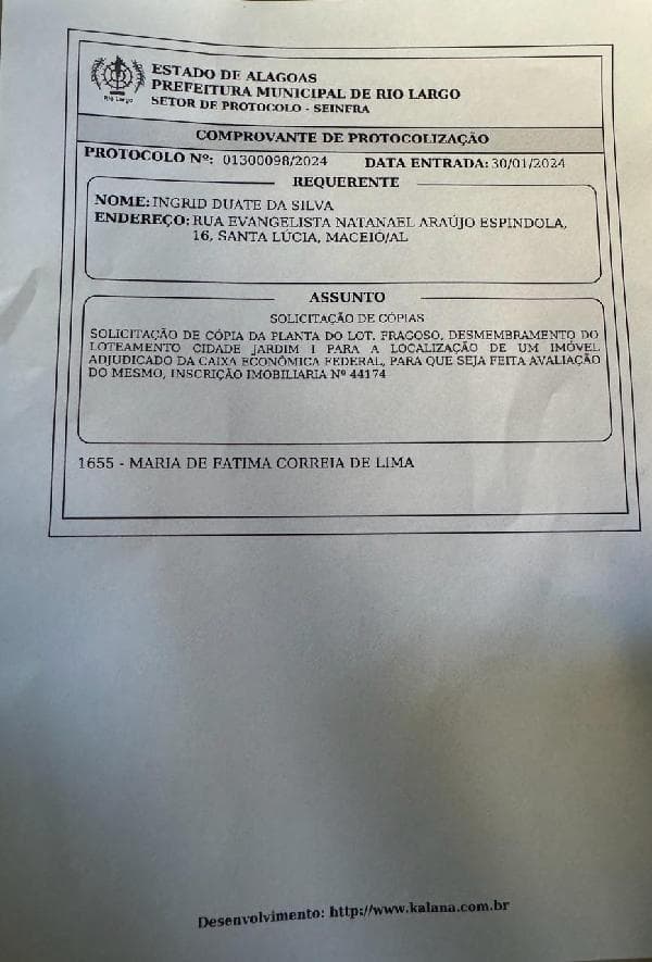 Foto TABULEIRO DO PINTO