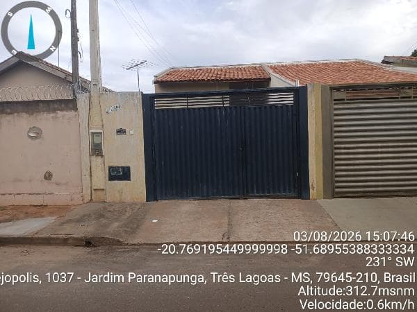 TRES LAGOAS - JARDIM PARANAPUNGA